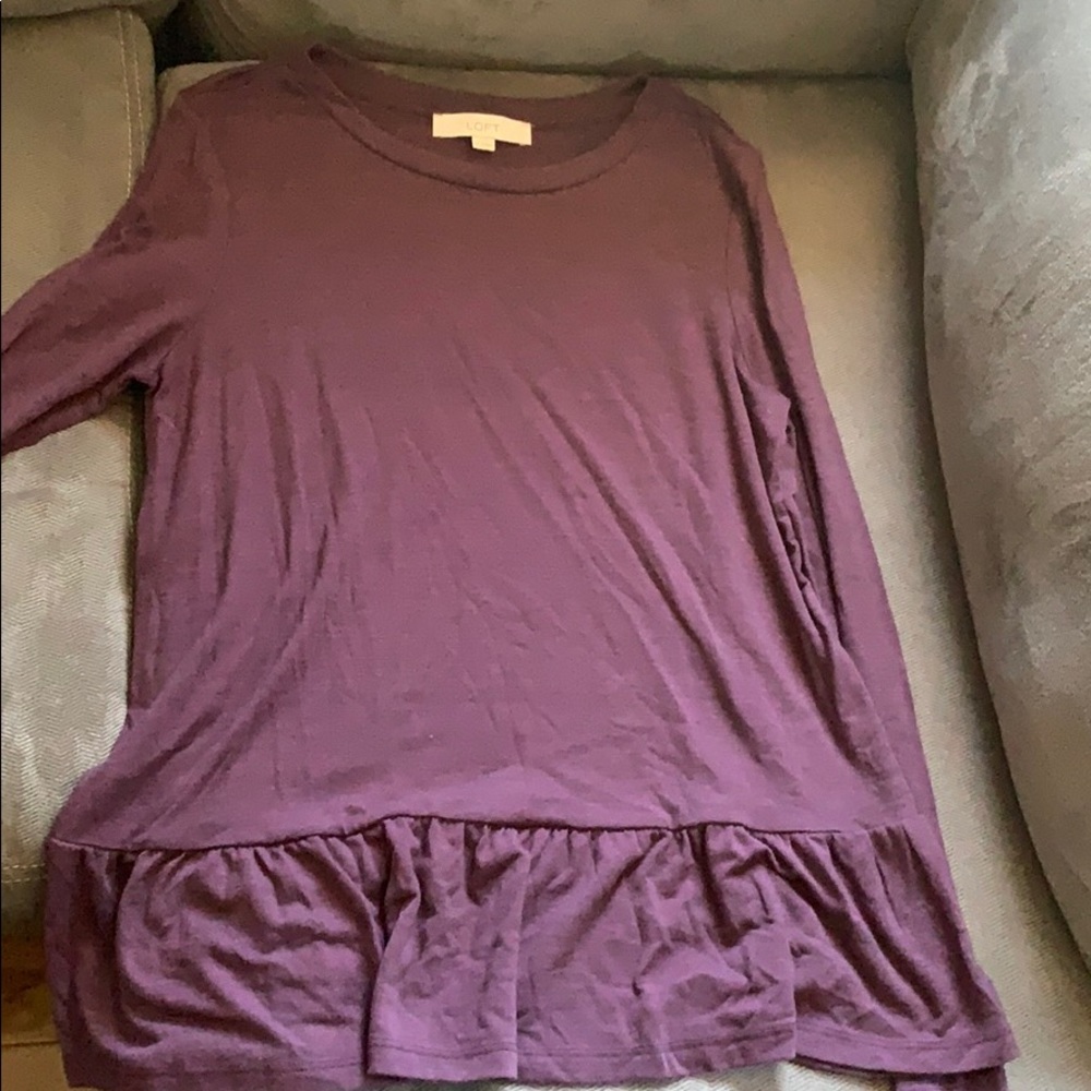 Loft Plum heplum tee